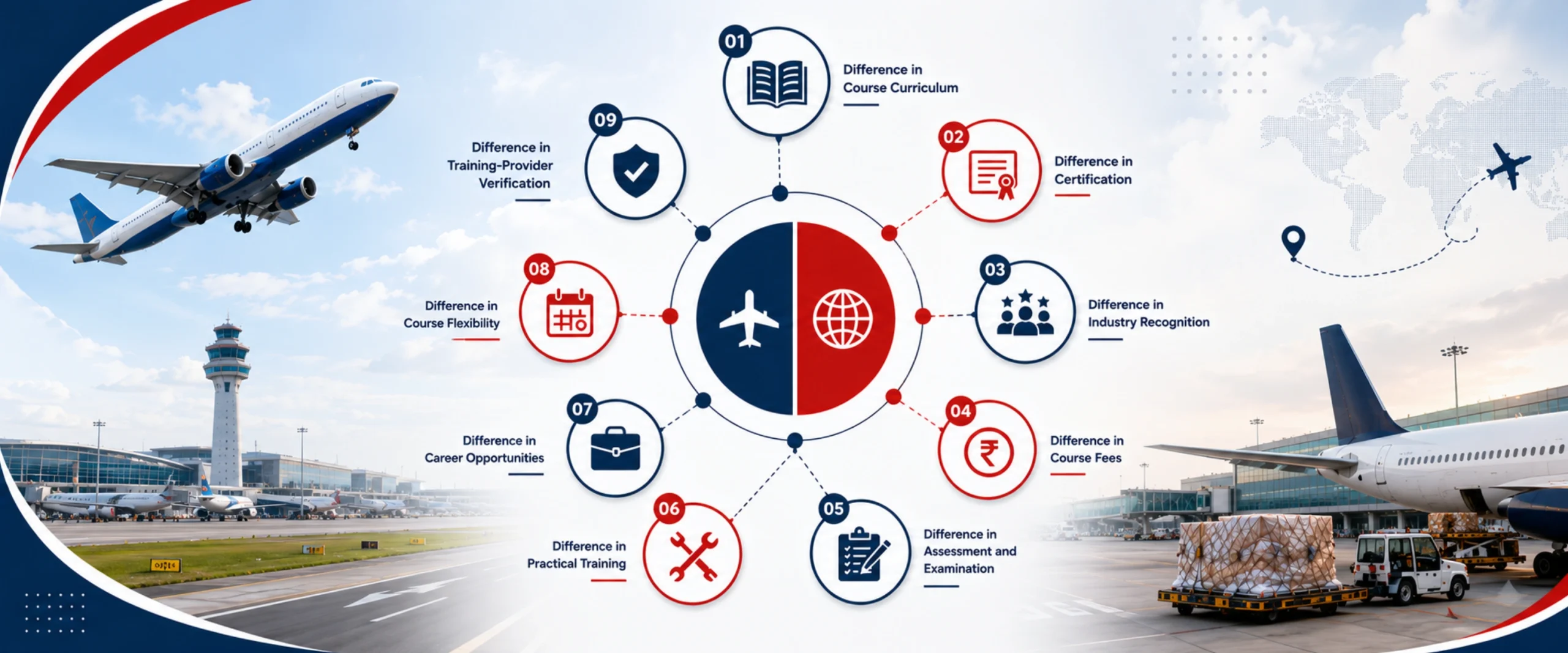 Difference Between IATA and Non-IATA Aviation Training