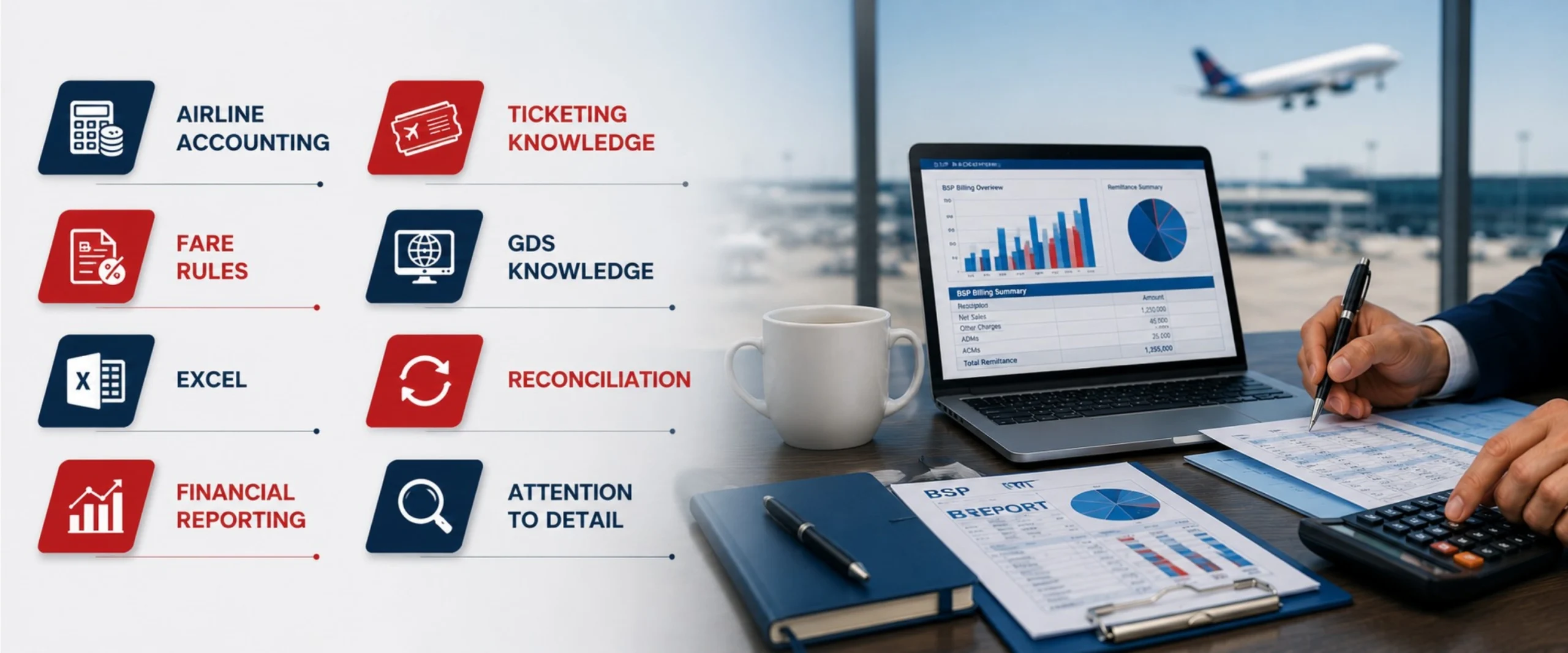Skills Required for IATA BSP Accounting
