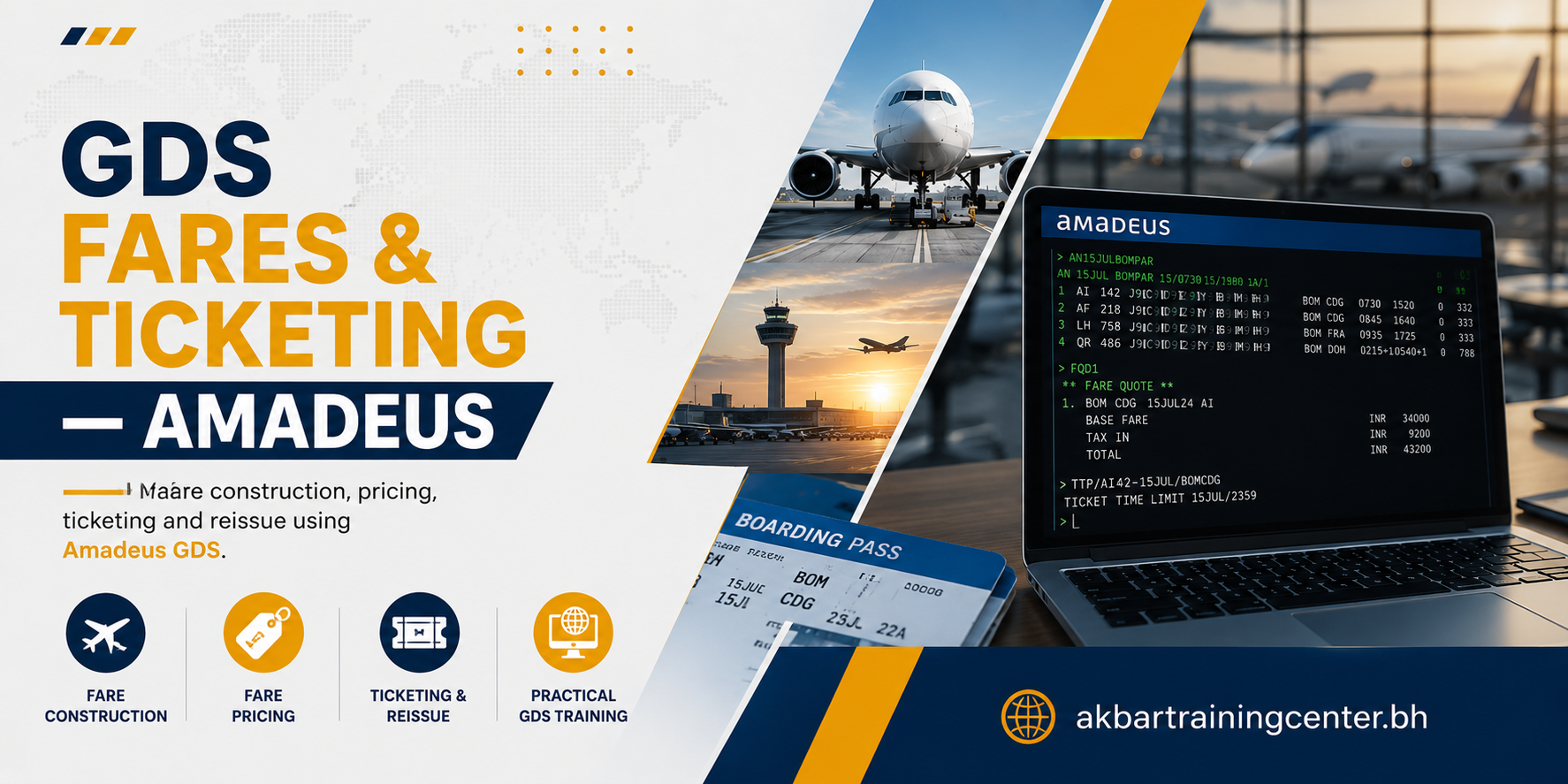 IATA GDS Fares and Ticketing Amadeus