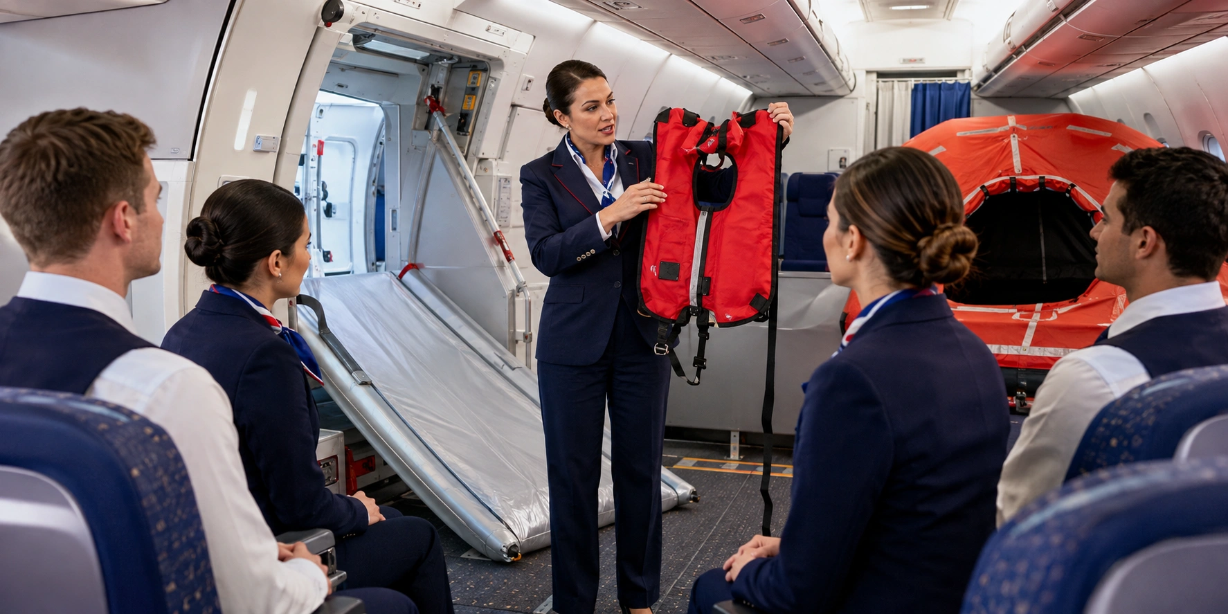 Step 8 Complete Airline-Issued Safety Training