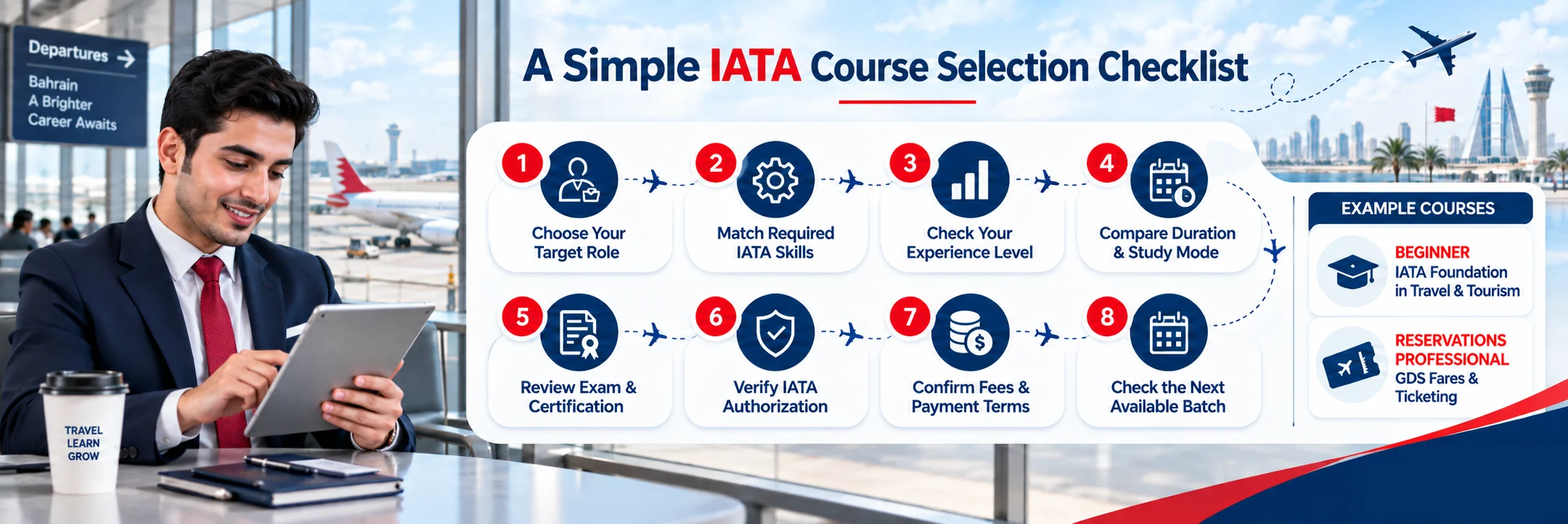 A Simple IATA Course Selection Checklist